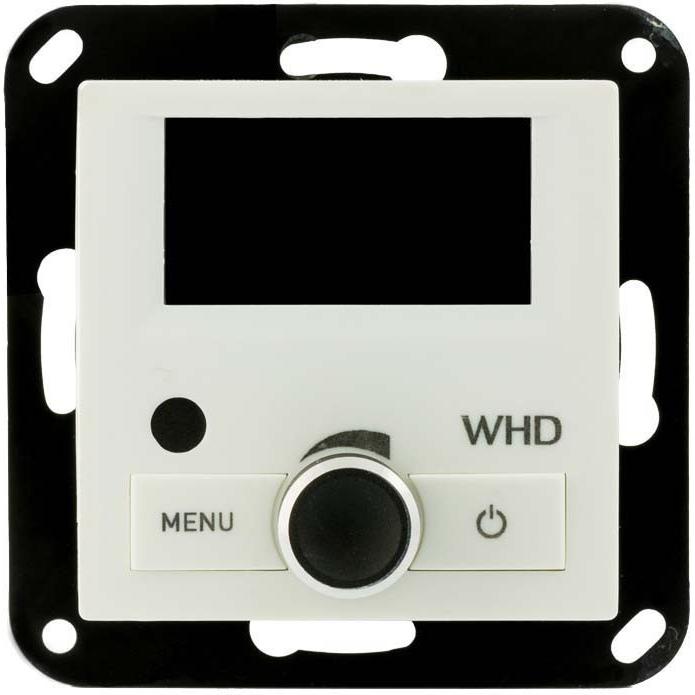 WHD DAB+ UP-Radio-RC, ws DAB+Radio m.55x55mm 113-015-03-001-00 mit FB (113015030010000) (DAB+, UKW, DAB), Radio, Weiss