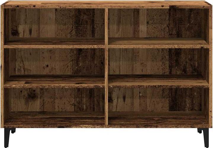 Image du produit vidaXL Sideboard Altholz-Optik 103,5x35x70 cm Holzwerkstoff (103,5 x 35 x 70 cm)