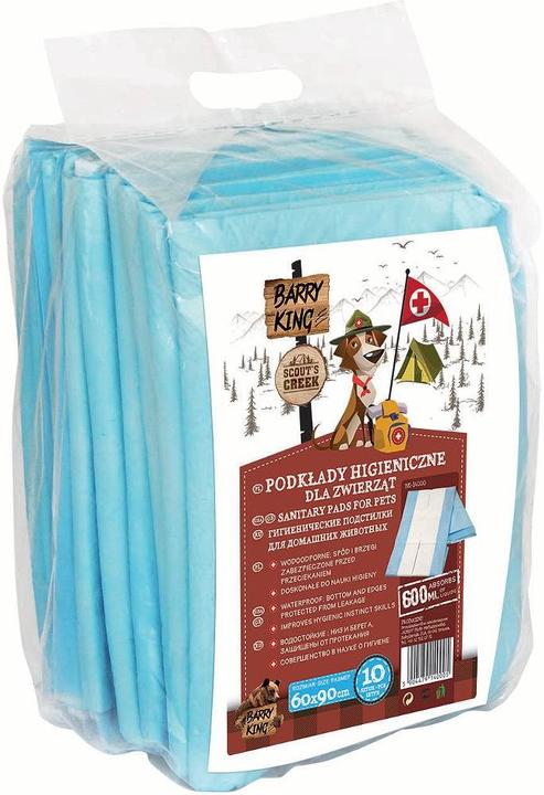 Immagine prodotto Barry King Tappetini igienici 60x90 cm - 10 pezzi. (Cane)