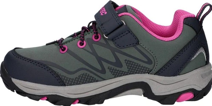 Actual product image Hi-Tec Girls Blackout Low Cut Walking Shoes (37)