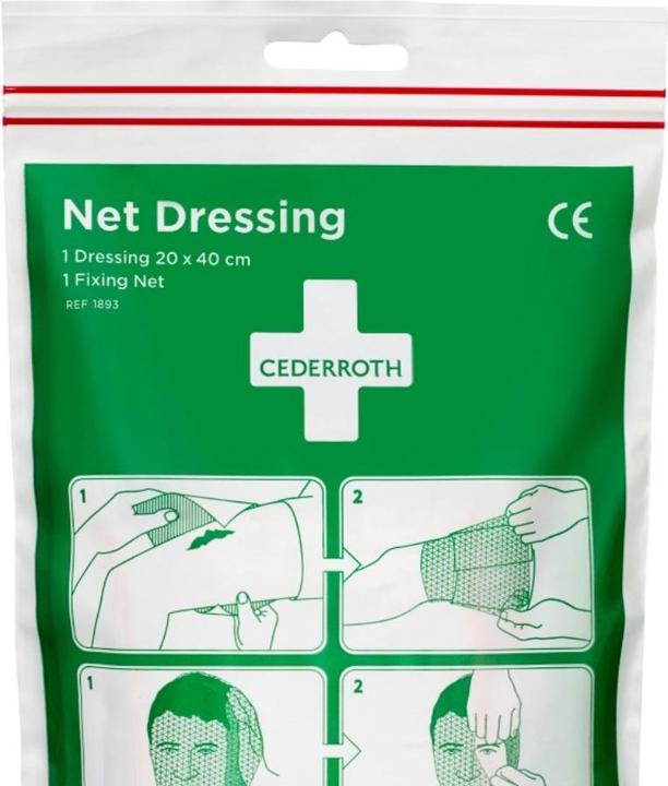 Actual product image Cederroth Net dressing, (W)200 x (D)400 mm