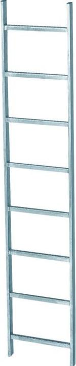 Actual product image Zarges Shaft ladder galvanised 6 rungs LW400 mm (168 cm)