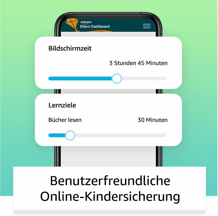 Produktbild Amazon Fire 7 Kids (2022) inkl. Hülle (7", 16 GB, Blau / Blau)
