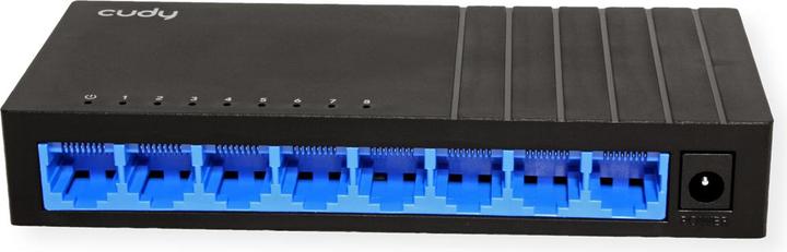 Productafbeelding Cudy GS108D netwerkswitch Gigabit Ethernet (10/100/1000) Zwart (8 Havens)