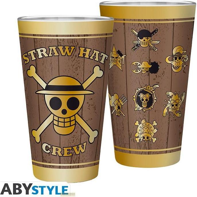Gb Eye Trasparente Bicchiere One Piece : Skulls - 400Ml, Altri Accessori Gaming,