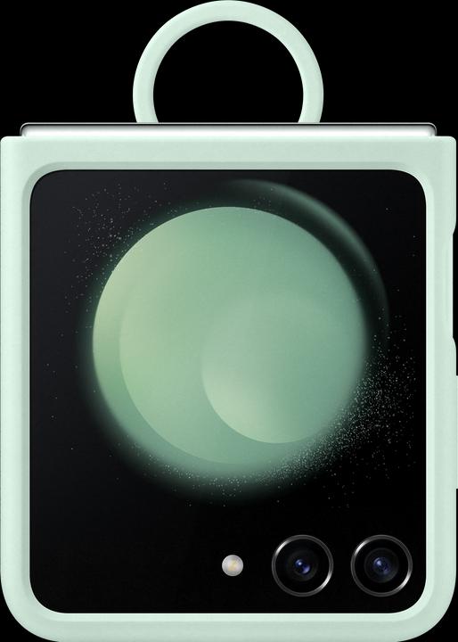 Samsung Silicone Case with Ring (Samsung Galaxy Z Flip5)