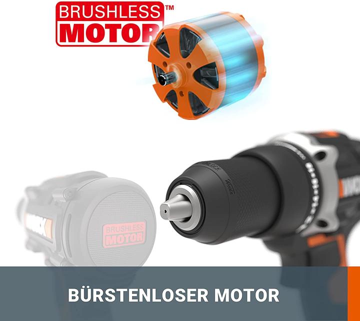 Produktbild Worx Akku Bohrschrauber 20V WX102.9 (Akkubetrieb)