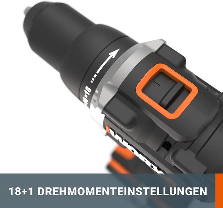 Produktbild Worx Akku Bohrschrauber 20V WX102.9 (Akkubetrieb)
