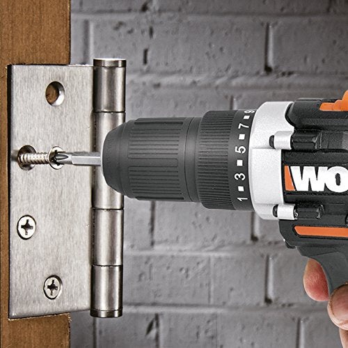 Actual product image Worx Cordless screwdriver 12V WX128 (Rechargeable battery operated)