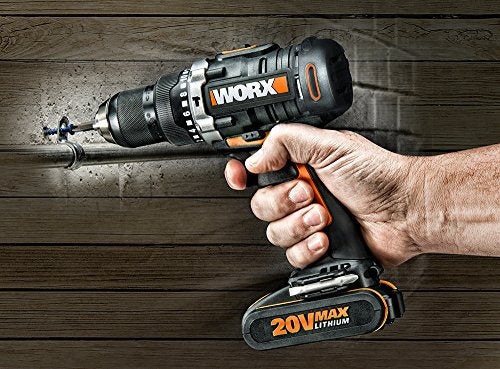 Actual product image Worx Impact drill set 20V WX372 (Rechargeable battery operated)