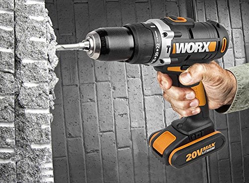 Actual product image Worx Impact drill set 20V WX372 (Rechargeable battery operated)