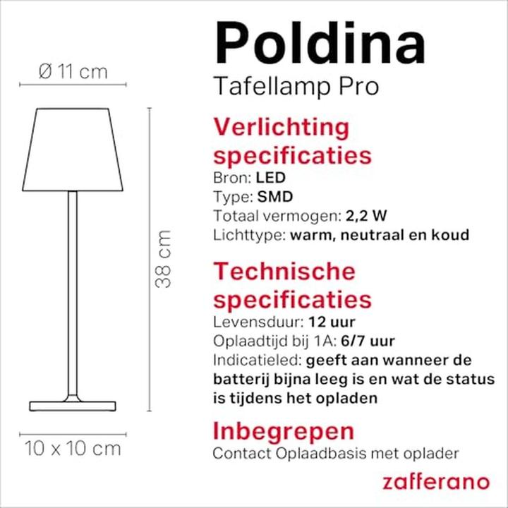 Actual product image Zafferano Poldina Pro (200 lm)