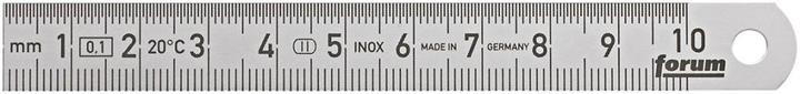 Produktbild Forum Professional Solutions Biegsamer Stahlmassstab, rostfrei, 100 x 13 mm (10 cm, Stahl)