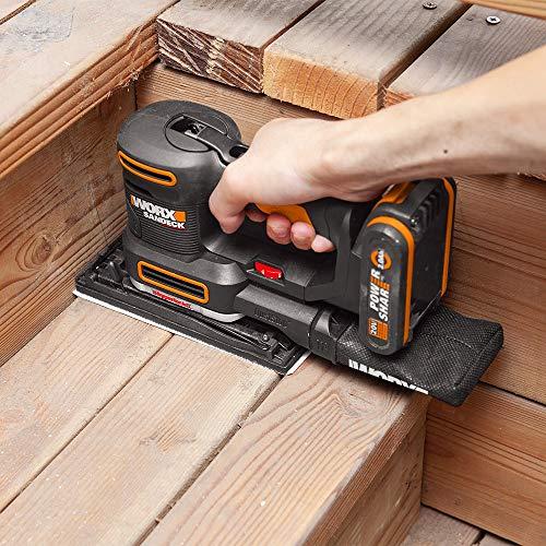 Productafbeelding Worx Multifunctionele schuurmachine 20V WX820 (Multischuurmachine)