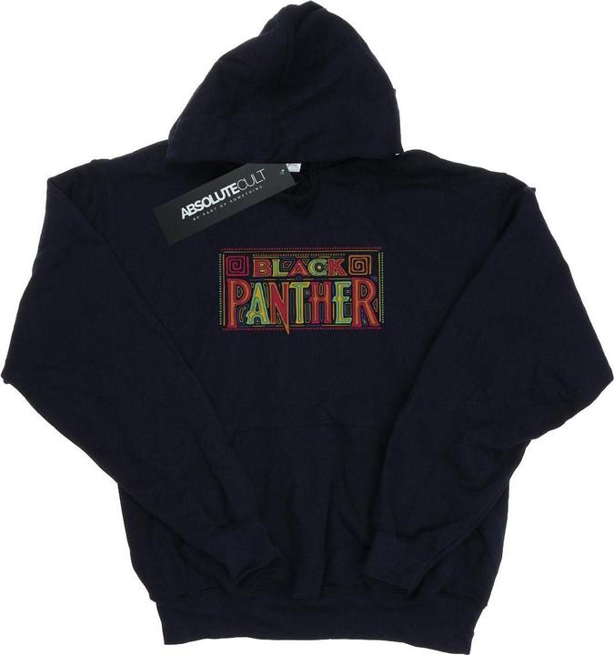 Produktbild Black Panther Tribal Logo Kapuzenpullover Jungen (140, 146)