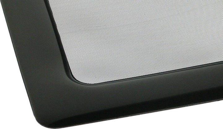 Produktbild DEMCiflex Staubfilter 230mm, quadratisch - schwarz/schwarz