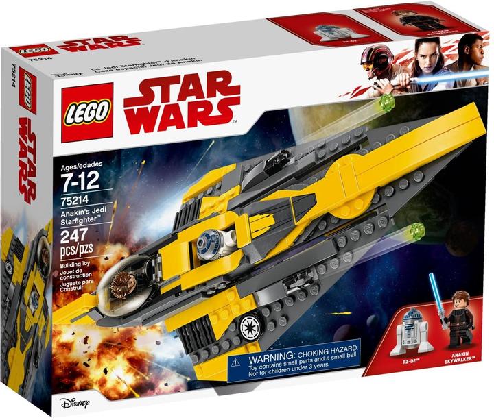 Actual product image LEGO Anakin's Jedi Starfighter (75214, LEGO Star Wars)