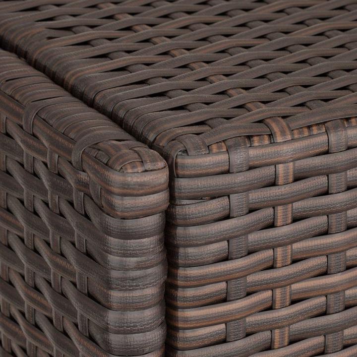 Produktbild tectake Sonnenliege Rattan (200 cm)