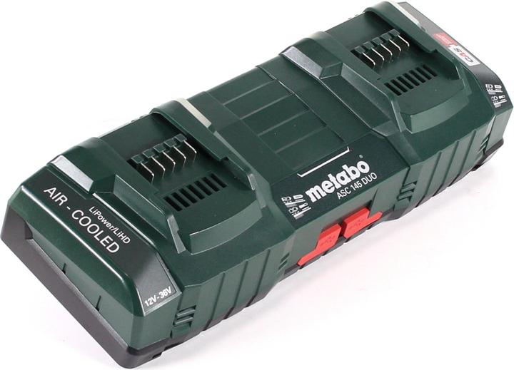 Produktbild Metabo Doppel-Schnellladegerät ASC 145 DUO Air Cooled (18 V)