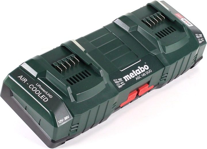 Produktbild Metabo Doppel-Schnellladegerät ASC 145 DUO Air Cooled (18 V)