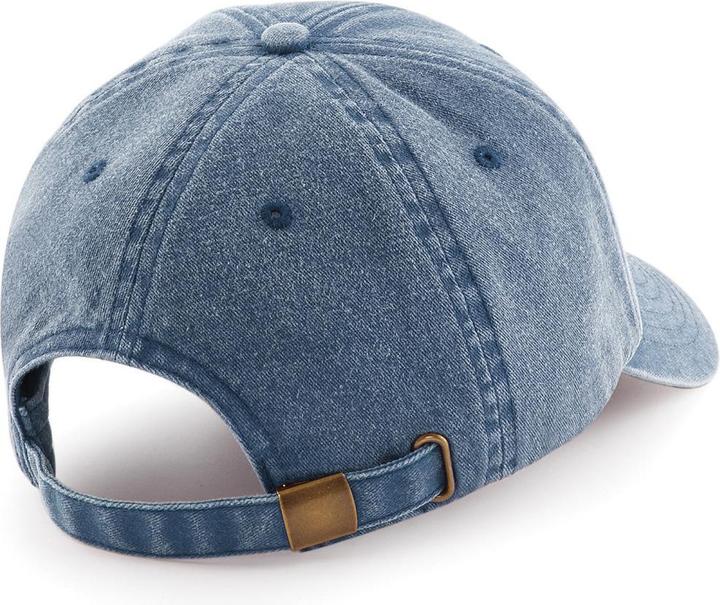 Produktbild Beechfield Vintage Denimlook Kappe (One Size)