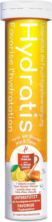 Produktbild Hydratis Brausetabl Honig- und Zitrone 20 Stk (20 x)