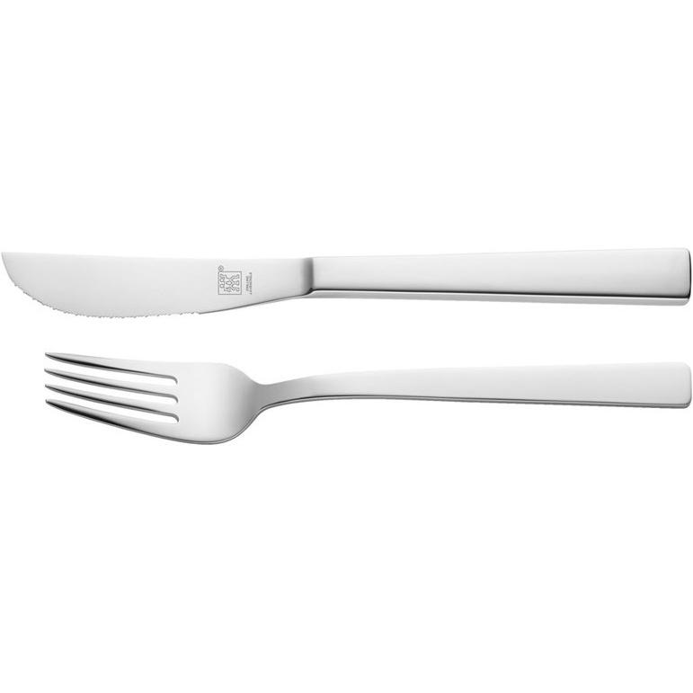 Zwilling Dinner Pizzabesteckset 2-tlg, poliert, Besteck, Silber