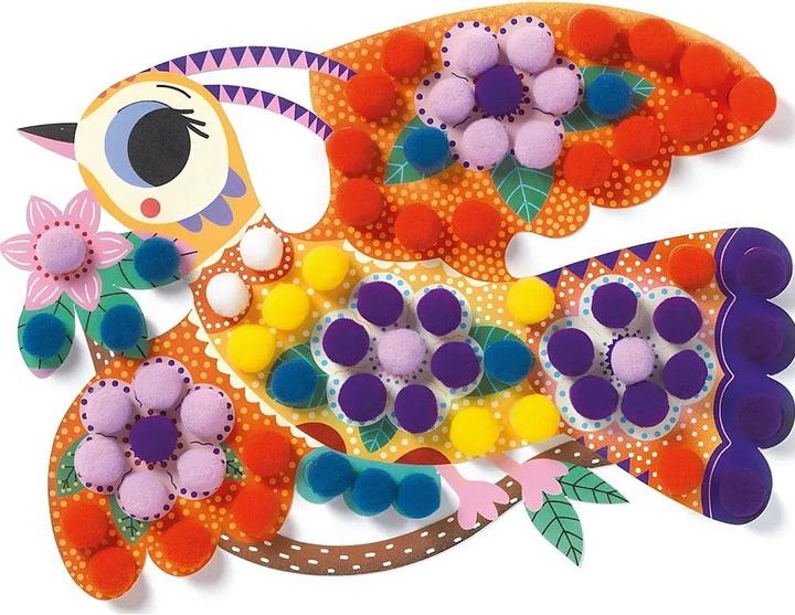 Produktbild Djeco Silhouetten Pompons