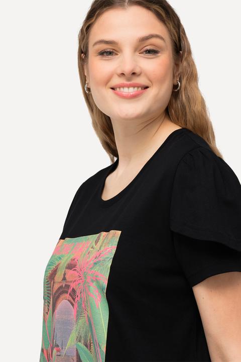 Actual product image Ulla Popken Beach Graphic Short Sleeve Tee (46, 48)
