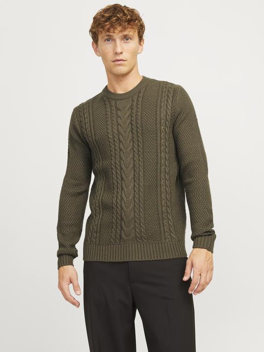 Produktbild Jack & Jones Einfarbig Strickpullover Strickpullover (S)