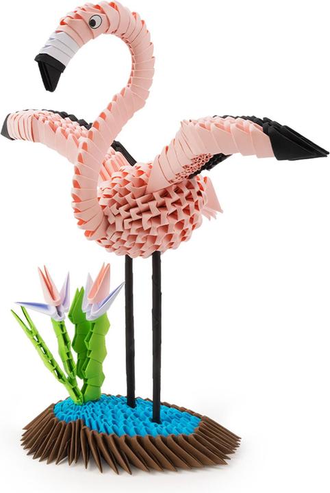 Actual product image Alexander Origami 3D Flamingo