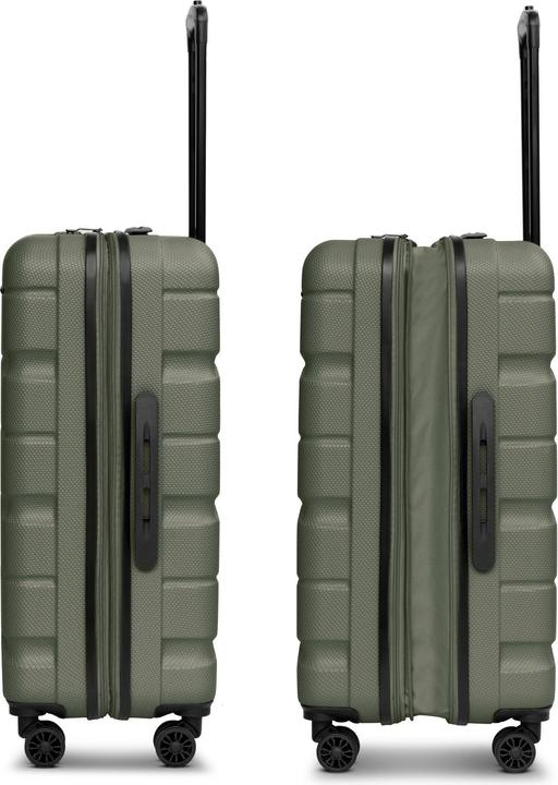 Produktbild Franky Munich 4.0 4 Rollen Kofferset 3-teilig mit Dehnfalte (199 l)