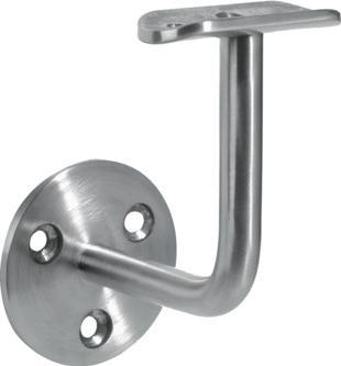 OK-Line Handlaufträger mit Anschraubplatte (Edelstahl A2)