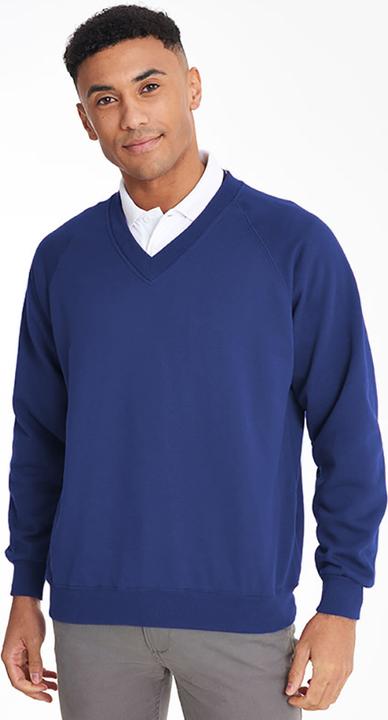 Immagine prodotto Maddins Felpa Pullover Coloursure con scollo a V (3XL)