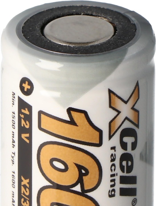 Produktbild AccuCell Akku 2/3A ohne Lötfahne (1 Stk., 1600 mAh, Akku)