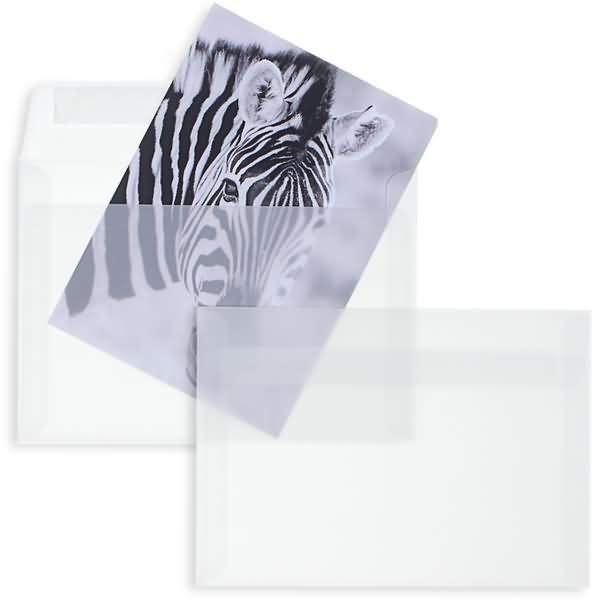 Blanke, Briefumschlag, Briefumschläge Offset transparent C6 100g/qm HK VE=100 Stück weiss (C6, 100 x)