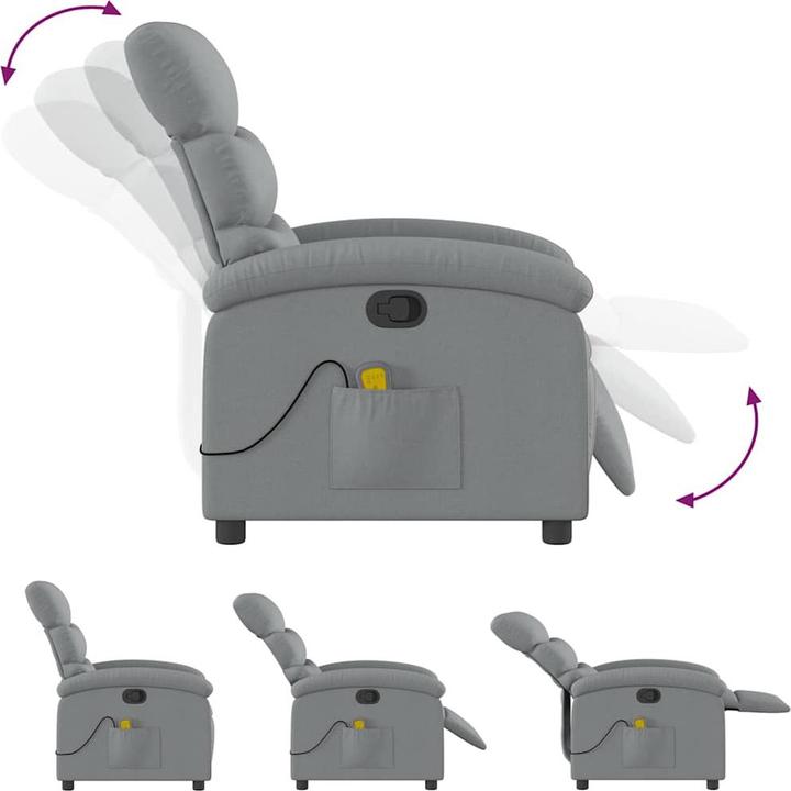 Actual product image vidaXL Gris