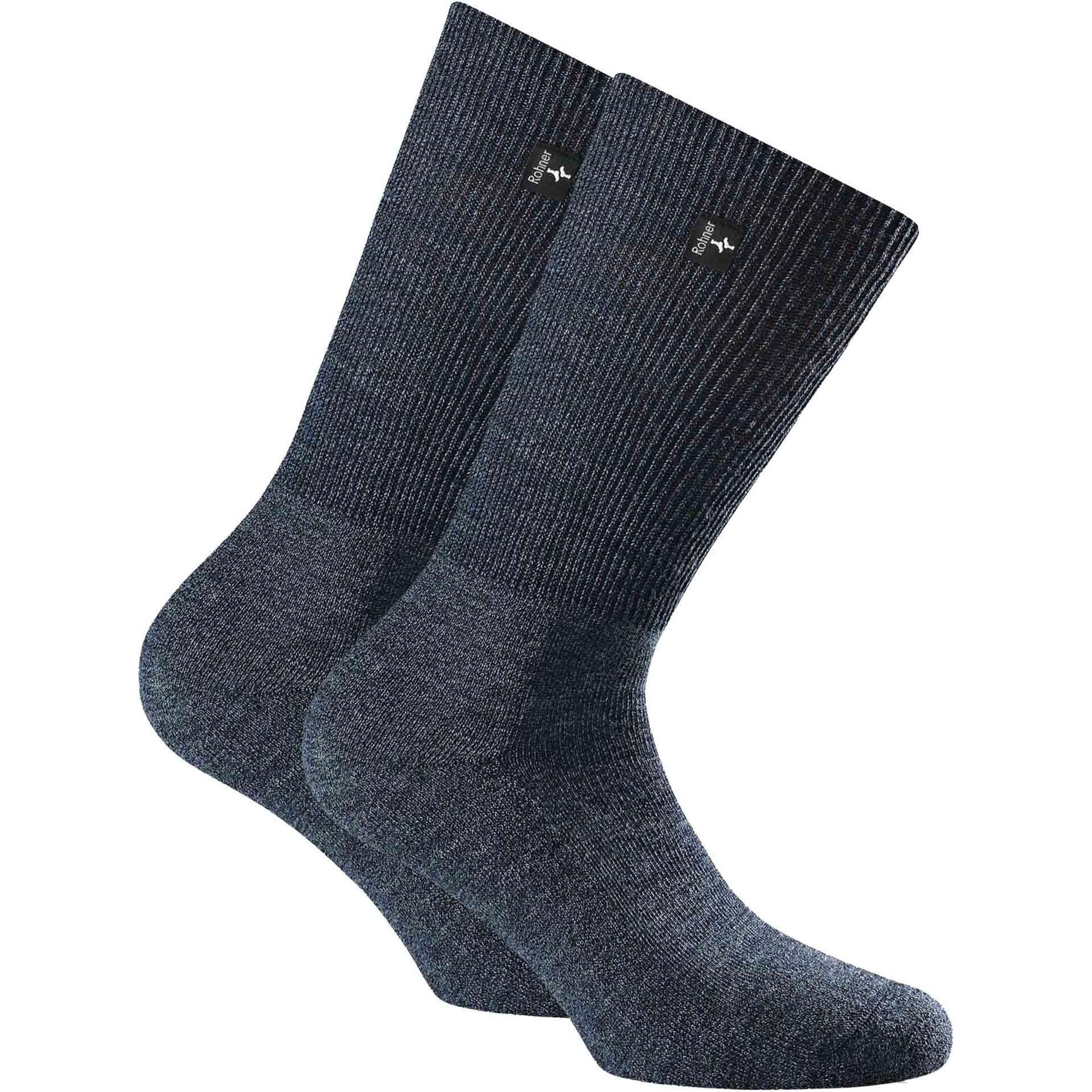 Rohner, Herren, Sportsocken, Socken Sportlich Bequem sitzend (44 - 46), Blau