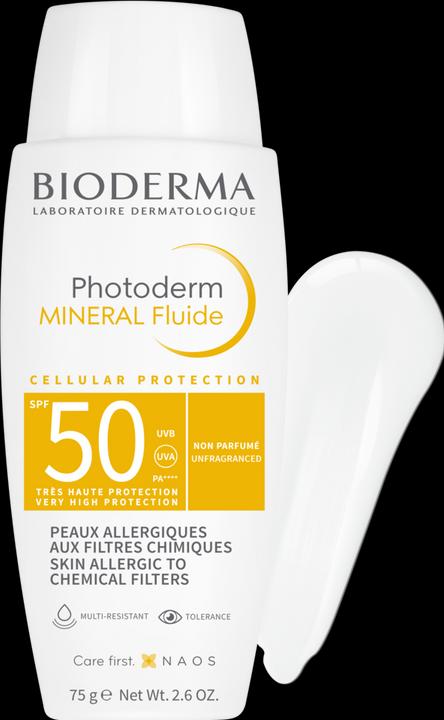 Immagine prodotto Bioderma Fluido minerale Photoderm SPF50+ (Crema solare viso, SPF 50, 105 ml, 150 g)