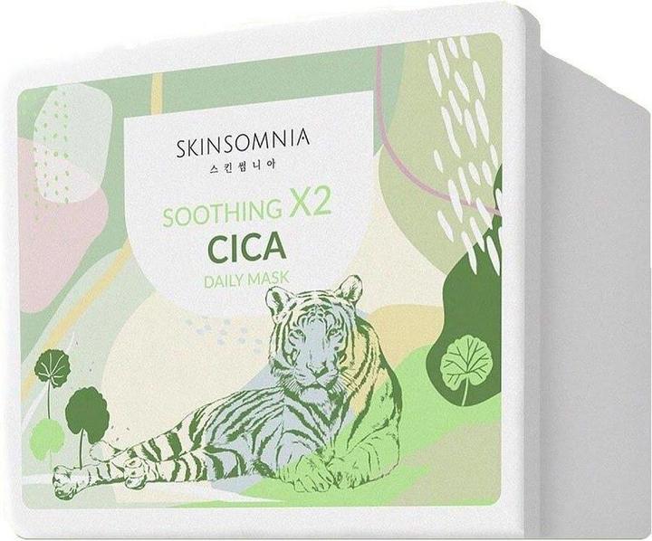 Actual product image Skinsomnia Soothing X2 CICA Daily Mask