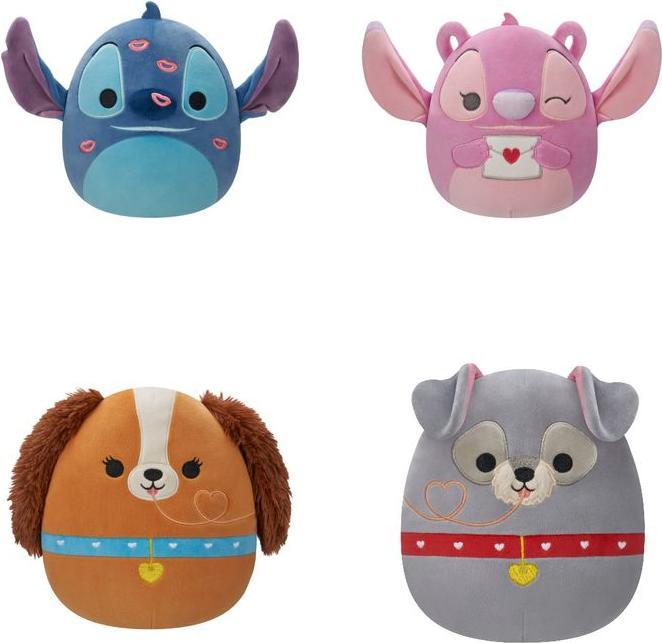 Produktbild Squishmallows DISNEY Plush 20 cm, Valentine's Day edition, ast (20 cm)