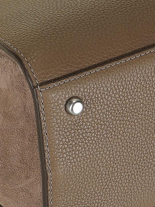 Actual product image Tory Burch Leather bag - Handle bag ELEANOR PEBBLED SATCHEL