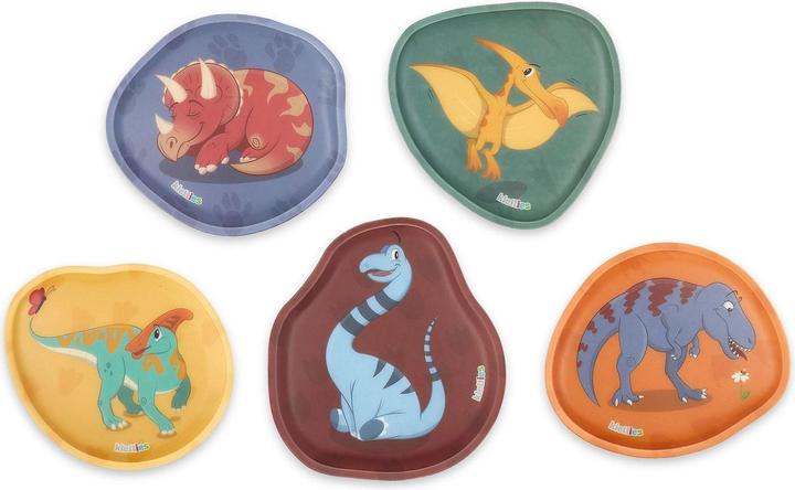 Actual product image Ergobag Kontur Klettie set 5-piece primeval time