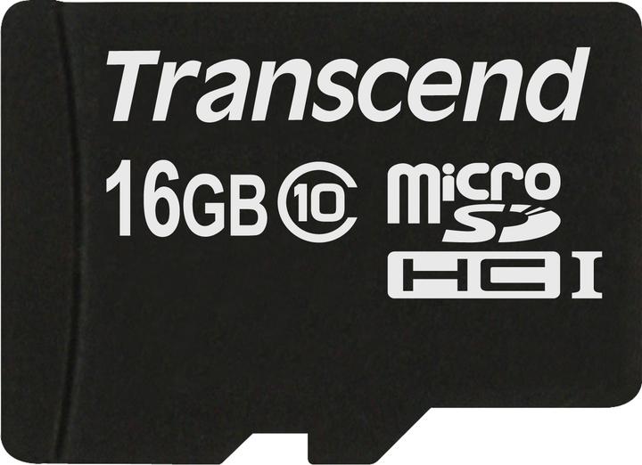Transcend SDHC CARD MICRO 16GB CLASS 10 (16 GB, microSDHC, U1)