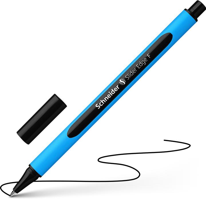 Actual product image Schneider Biros Slider Edge black, line width: F (fine) (Blue, Black, 1 x)