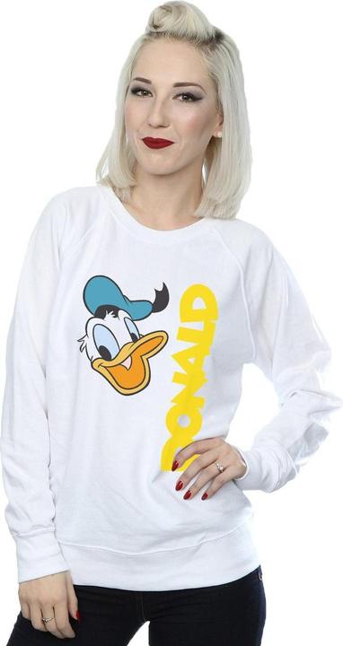Actual product image Disney Womens/Ladies Donald Duck Greetings Sweatshirt (XL)