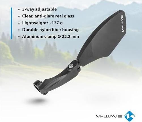 Immagine prodotto M-Wave Specchio da bicicletta Spy Space