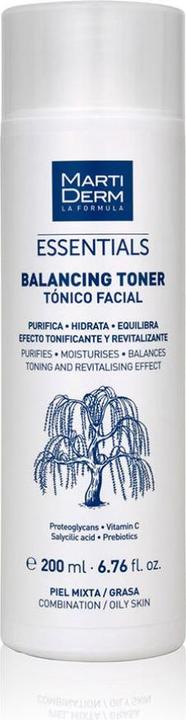 Image du produit Martiderm Toner équilibrant Piel Mixta Grasa 200 ml Sin Caja (Tonique visage, 200 ml)