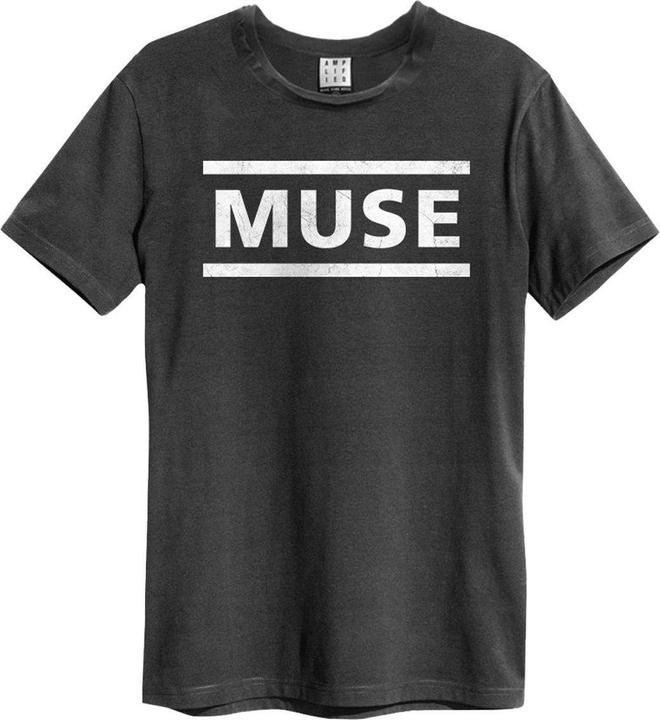 Actual product image Amplified Unisex Adult Muse Logo T-Shirt (M)