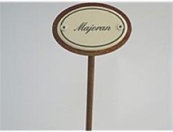 Produktbild Münder Gewürzstecker Majoran Emailschild 25 cm (25 cm)
